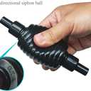 Laifoo 5ft-S Aquarium Siphon Vacuum Cleaner for Fish Tank Cleaning Gravel & Sand