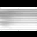 HVAC Premium 36" X 14" Aluminum Return Grille - Easy Air Flow - Linear Bar Grilles [Outer Dimensions: 37.875 X 15.875]