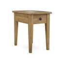 Kaia End Table W Drawer 16"W x 16"L x 24"H
