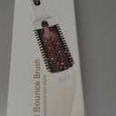 Infrared Bounce Brush, Heated Thermal Round Brush with Negative Ion Technology, 8 Heat Settings for Blowout Look with Hair Care Oil, Straightening & Curling, 1.65" Barrel for All Hair Types, White