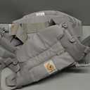 Ergobaby Omni Classic Baby Carrier for Newborn to Toddlers 0-48 Months (7-45 lbs) - 4-Position Breathable Mesh Baby Carrier with Ergonomic Support - Pearl Grey