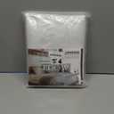 Edow Throw Pillow Insert, Lightweight Soft Polyester Down Alternative Decorative Pillow, Sham Stuffer, Machine Washable 12x12 (White, 4 Count)