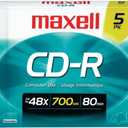 Maxell 648220 648220 CD-R Disc 5 Count