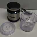 Food Processor 4 Cup, Electric Food Chopper, Small but PowerfulMeat Grinder with 2 Bowls, 2 Speed & 4 Blades for Vegetable, Meat, Nuts, Functions for Chopping, Dicing, Mixing and Puree