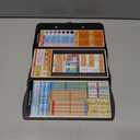 Nursing Clipboard Foldable Clipboard Medical: Edition Cheat Sheets Aluminum 3 Layers Foldable Clipboards Nursing Pocket Size Profile Clip Nurse Clipboards Notepad for Nurses Students and Doctors