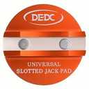 DEDC Universal Aluminum Grooved Magnetic Jack Pad, Jacking Puck Pinch Weld Frame Rail Adapter, Oil Change Mush Haves, Change Tire Repair Tires Oil Must Have, for Car SUV Truck Pickup Sedan MPV Wagon