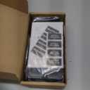 Anti-Theft Doorbell Mount with Ring: 360 Adjustable Angle Wireless Camera Holder No Drill for Apartment Door - 2025 Video Wired Mounting Bracket for Brick Concrete Wall Renter Friendly Home House (Black)