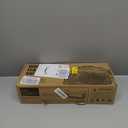 WOPITUES Floating Shelves with Wire Storage Basket, Bathroom Shelves Over Toilet with Protective Metal Guardrail, Wood Wall Shelves for Bathroom Organizers and Storage, Toilet Paper- Gray (15.7 inch, Modern Grey)