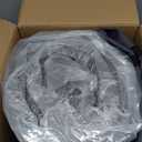 Hanherry 4 Inch Foldable Mattress Single Size, Tri-Folding Portable Memory Foam Topper Floor Bed with Storage Bag, Washable Cover for Travel, Camping, RV, Guest