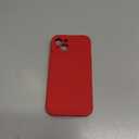 Vooii Compatible with iPhone 13 Case, Liquid Silicone Upgrade [Camera Protection] [Soft Anti-Scratch Microfiber Lining] Shockproof Phone Case for iPhone 13 6.1 inch - Red