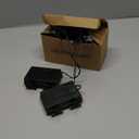 YEGUO Christmas Lights Battery Operated, 2 Pack Each 33ft 100 LED White String Lights Outdoor Waterproof, 8 Modes Green Wire Fairy Light Indoor with Remote