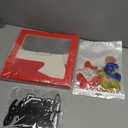 Graduation Decorations Class of 2025, Graduation Party Red Balloon Boxes with Letters GRAD, 2027 for Kindergarten High School College Grad Party Celebrations
