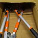 Zenport LRT10-2PK of Loppers, 30~42-inch (76cm - 108cm) Telescopic, Gear Action Bypass Lopper, 2-Pack