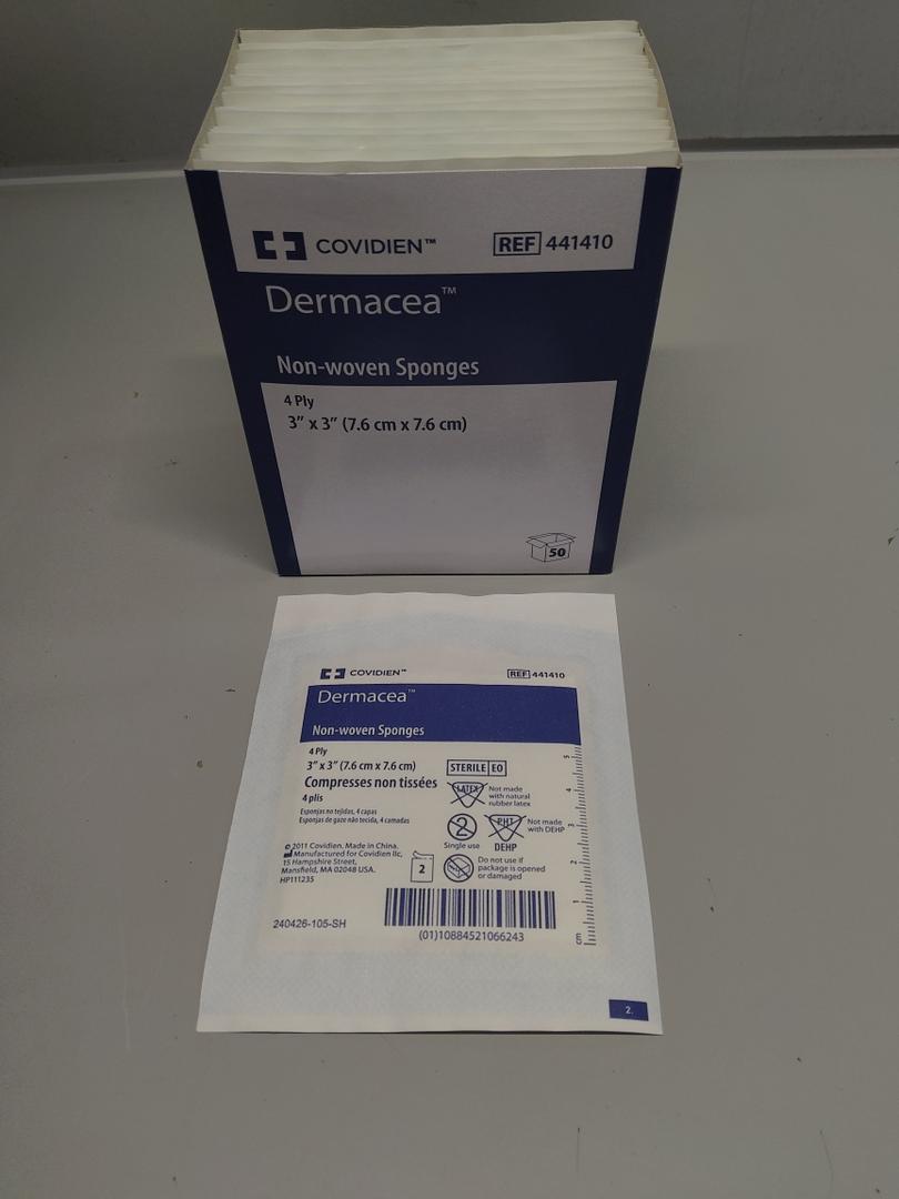 Dermacea Non-woven Sponges Pack Of 2400