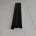 3 Pack Cable Management Under Desk- J Channel Cable Raceway 96in - 6X 16in Black No Screw/No Drill Cord Organizer - Cable Channels for Wire Management Under Desk with Adhesive