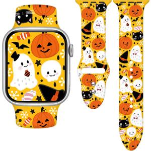 Holidays Watch Band Compatible with Apple Watch Series 11 10 9 8 7 6 5 4 3 Ultra SE for Women Men, Strap Replacement for iWatch 38mm 40mm 41mm 42mm 44mm 45mm 46mm 49mm