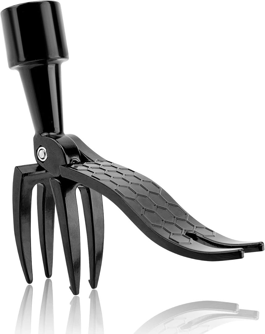 2 x DSWINCE Stand Up Weed Puller Head Replacement Weed Picker Tool Gardening Hand Tools for Dandelion, Weeder Root Tool No Bending Weeder,for Backyard Lawn Patio -NO Handle