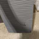 Mueller M-Resin Heavy Duty Tall Planters for Outdoor Plants, Indoor Grande Plant Pots, Boxes, Trees, Flower Pots, 2-Piece Set, 27.5, Modern Design, Built-in Drainage, Front Porch Decor, Dark Grey