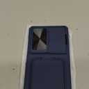 SSLOTSCASE for Samsung Galaxy S25 Ultra Case with Stand & Credit Card Holder & Sliding Camera Cover, FullBody Drop Proof TPU Soft Silicone Edge Protective Case Cover for Galaxy S25 Ultra 6.9‘’, Blue