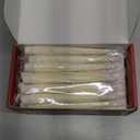 16 PCS Christmas Tree Candle Lights with Acrylic Snowflakes + Diamonds Flameless LED Taper Candles with Remote for Xmas Party Decor (16pcs,Ivory)