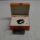 Time Music Box CD Player with Speakers; Bluetooth Transmitter; Festival Gift; BGM Player for Home Decor (Orange)