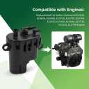 Fuel Pump for Kohler Lawnmower Generator 2539316-S 2539316 2539314 with Fuel Filter, Fits all Command ECH ECV models