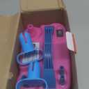 QIPUMP Balloon Pump Electric,110V 600W Balloon Blower Inflator Dual Nozzle Air Pump Balloons Inflator for Decoration, Party, Sport,Gifts:2 Balloon Tying Tools (Rose Red)