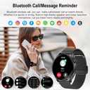 Smart Watch for Men Women Fitness: Make Answer Call Waterproof Digital Mens Watches Running Pedometer Smartwatch Android Phone iPhone Samsung Compatible Sleep SpO2 Heart Rate Monitor Step Tracker