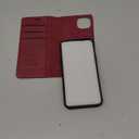 Wallet Case for iPhone 15 Plus Compatible with Magsafe, 2-in-1 PU Leather Flip RFID Blocking Card Holder Stand Shockproof Magnetic Detachable Case for iPhone 15 Plus Case 6.7", Burgundy