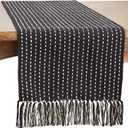 Stitched Fringe Table Runner