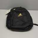 adidas Excel Backpack, Durable Large Athletic Laptop Bag, Gold Metallic/Black, One Size