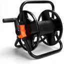 Hose Reel Cart, Hose Trolley Hold Up to 20M 1/2'' Garden Hose, Integrated Handle Saving Labour Cart Reel for Car Washing and Outdoor Planting