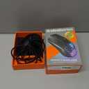 SteelSeries Aerox 3 Wireless - Holey RGB Gaming Mouse - Ultra-lightweight Water Resistant Design - 18K DPI TrueMove Air Optical Sensor- Onyx