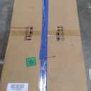 Black Wagon Wheel Chandelier, 60 Inch Chandeliers with Glass Shade, 20-Light Large Chandelier for High Ceiling, Modern Farmhouse Chandeliers for Living Room, Dining Room, and Entryway(Bulbs Included)