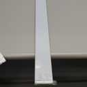 2 Pcs 304 Stainless Steel Strips, Brushed Self Adhesive Strip Metal Trim Strip, Finishing Sheet Metal Strip for Microwave/Oven/Cooktop, 30" Long, 3" Wide Gap Filler for Kitchen Decor-Black