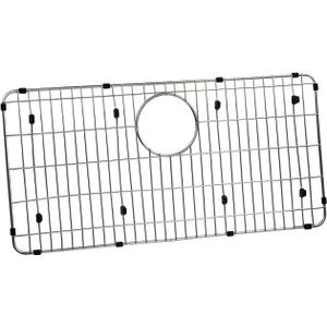 LKOBG2915SS Kitchen Sink Grate 27.5" x 13.5" x 1.25" Stainless Steel Sink Protector with Supersoft Silicone Feet