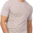 Chef Works Men's Striped T-Shirt (3X-Large)