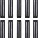 10 Pack 3/4 Inches x 4 Inches Black Malleable Steel Nipples Fitting, DIY Steampunk Industrial Vintage Style.
