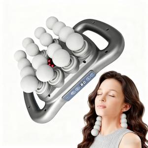 Technohom Massage Gun Deep Tissue – 16 Heads, 9 Speeds & 9 Modes, High Power Percussion Massager Gun for Full Body Relief, Fascia Massage Gun for Muscle