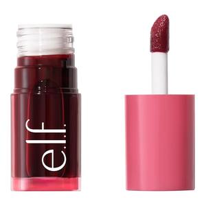 e.l.f. Sheer For It Blush Tint, Multi-Use, Long-Lasting Lip & Cheek Makeup, Creates A Natural Flush Finish, Vegan & Cruelty-Free, Left On Red