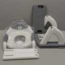 Potty Training Seat, SKYROKU Upgrade Toddler Toilet Seat for Kids Boys Girls, 2 in 1 Potty Training Toilet, Splash Guard Anti-Slip Pad Step Stool,New Sector-Shape Stabilized Base (8899+Grey)