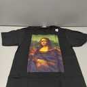 Funny Mona Lisa Meme Sunglasses T-Shirt, Size S