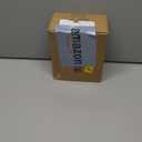 MIULEE Beige White Blackout Curtains for Bedroom Living Room 45 Inches Long 2 Panels, Thermal Insulated Room Darkening Drapes Solid Grommet Noise Reduction Light Blocking Window Treatments 40x45 Inch