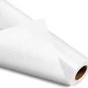 VinylRus White Glitter HTV Heat Transfer Vinyl Roll - 12 x 10ft for T-Shirt, Clothing, Bags - Iron-on Vinyl for All Cutter Machines - Easy to Cut and Weed