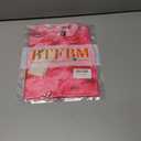 BTFBM Womens Sheer Mesh Summer Tops 2025 Crewneck Short Sleeve Print Ruched Crop Top Slim Fit Club Going Out T Shirts (S)