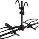MEEVIZ 2-Bike Rack for Car Hitch, 160LBS Heavy Duty Hitch Mount Bike Rack for 2 Inch Receiver, Solid Platform Style Smart Tilt Bicycles Carrier for SUV, Truck, Electric Bikes, RV, Steady & Wobble-Free