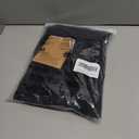 Women's Wool Sweater Vest Lightweight Turtleneck Sleeveless Knit Pullover Tank Tops (Black, XL)