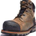 Timberland PRO Men's Boondock 6 Inch Composite Safety Toe Waterproof Industrial Work Boot (9, Brown-2024 New)