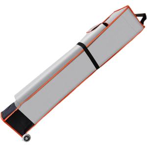 Eurmax USA Heavy Duty Wheeled Roller Bag Pop up Canopy Tent Universal Rolling Storage Bag for 10x15 Canopy Instant Tent (Grey) (Gray)