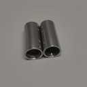 Marine Straight Pipe Fitting Connectors, Stainless Steel 316 Cast Coupling Tube Pipe Connector Boat Hardware-2Pack